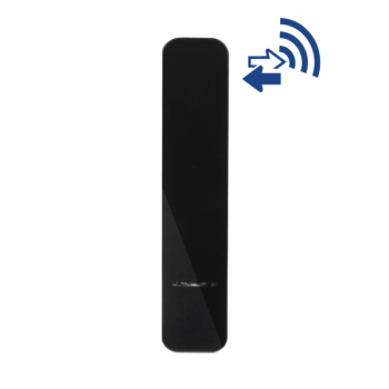 Bezprzewodowa czujka kontaktronowa i wstrząsowa EvoDOOR NX SHOX BK